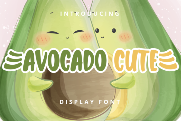 Avocado Cute: Integrating Playful Typography into Professional Workflows
