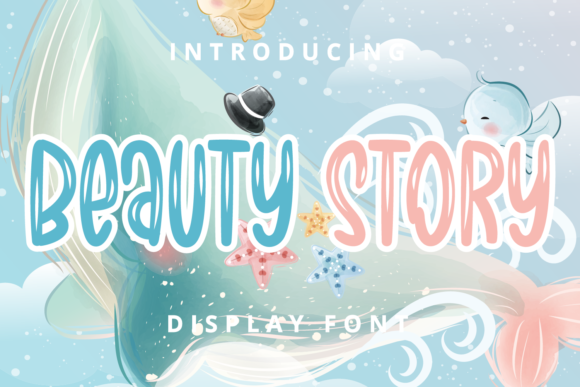 Beauty Story: Elevate Your Designs with Cool Casual Typography