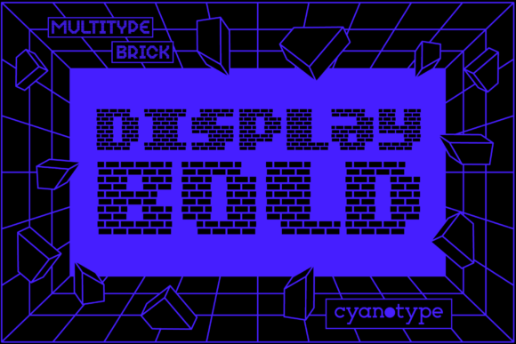 Breaking the Grid: Why MultiType Brick Display Bold is the Pixel Font You Didn’t Know You Needed
