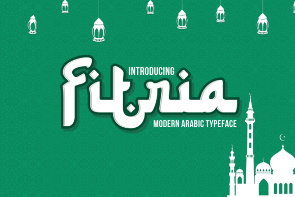 Fitria: A Modern Arabic Display Type for Digital and Print Design