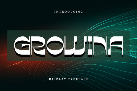 Growina: The Futuristic Display Font for Bold Urban Design