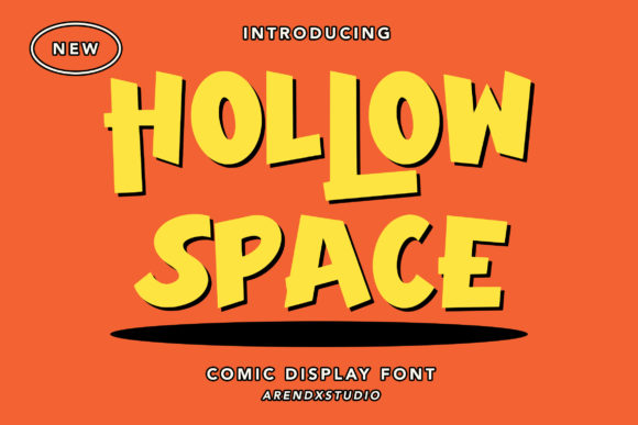 Hollow Space Font Review: A Strategic Choice for Playful Branding
