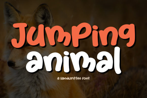 Jumping Animal: The Whimsical Display Font for Authentic Playfulness