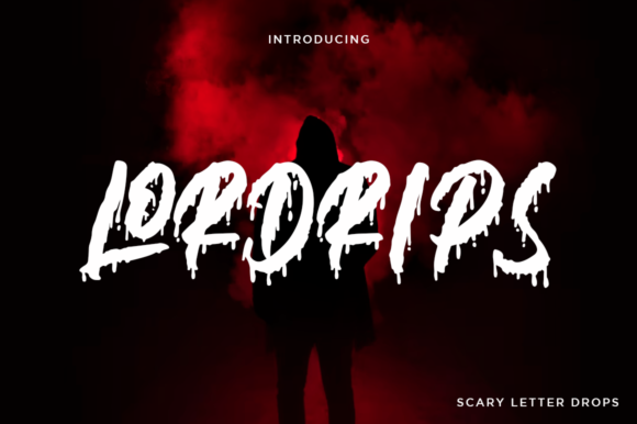 Lordrips: The Bold Display Font That Brings Spooky Vibes to Life