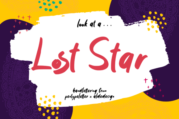 Lost Star: The Quirky Typography for Modern Branding