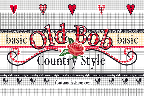 Old Bob: The Bold, Country-Styled Display Font for Creative Projects