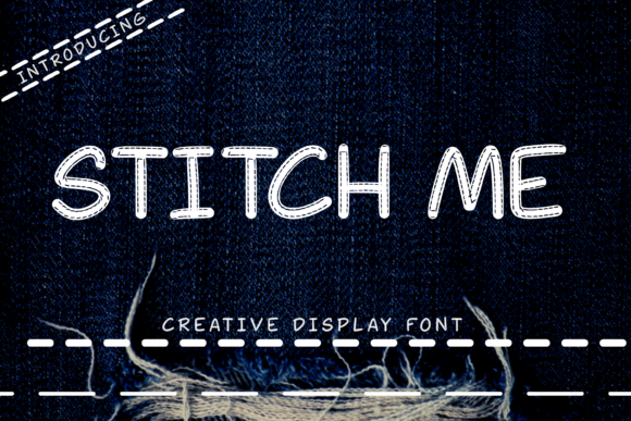 Stitch Me: Strategic Applications of a Sweet and Friendly Display Font