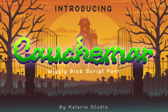 The Art of Unease: Mastering Horror Design with the Cauchemar Display Font