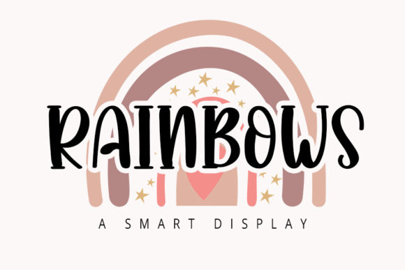 The Playful Power of Rainbows: Why This Smart Display Font Is Your Next Design Secret Weapon