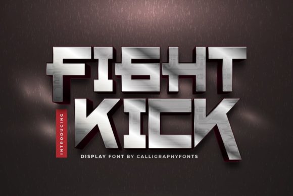 Why Fight Kick Is the Ultimate Display Font for Bold Branding and High-Impact Design